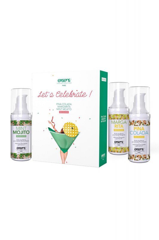 EXSENS GIFT SET LET&#039;S CELEBRATE! 3 x 30ML