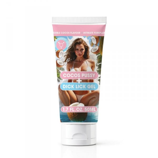 Pussy and Dick Lick Gel - Cocos - 1.7 fl oz / 50 ml