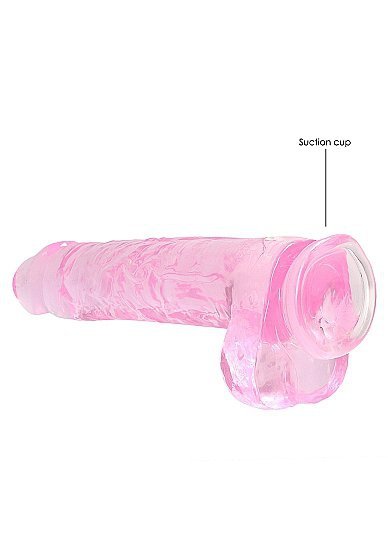 9&quot; / 23 cm Realistic Dildo With Balls - Pink