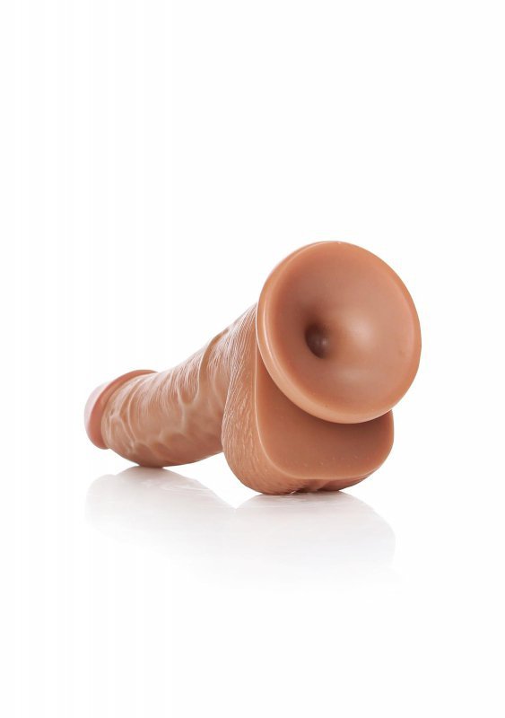 Curved Realistic Dildo  Balls  Suction Cup - 6&quot;&quot;/ 15,5 cm