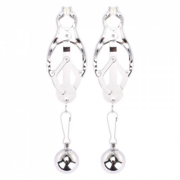 Me You Us Clover Nipple Clamp Silver