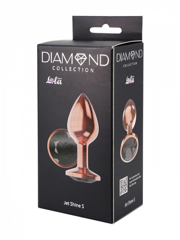 Plug-Butt Plug Diamond Jet Shine S Rose Gold