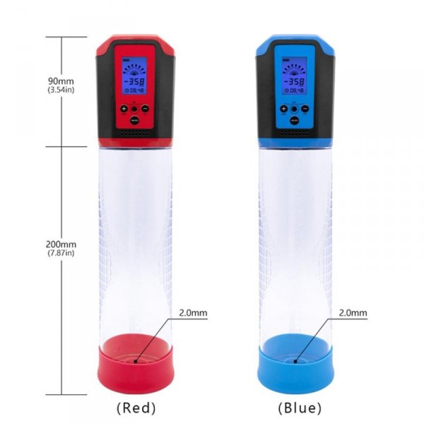 PASSION PUMP, PREMIUM RECHARGEABLE AUTOMATIC LCD PUMP