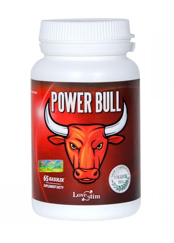 Supl.diety-Power Bull 65kaps suplement na testosteron i erekcję