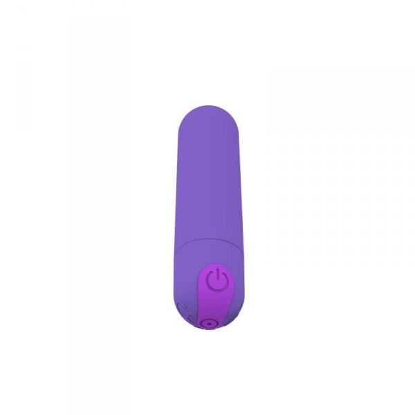 Power Bullet USB 10 functions Glossy Matte Purple