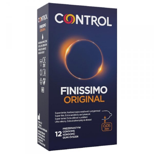 Prezerwatywy-Control Finissimo Original 12&quot;s
