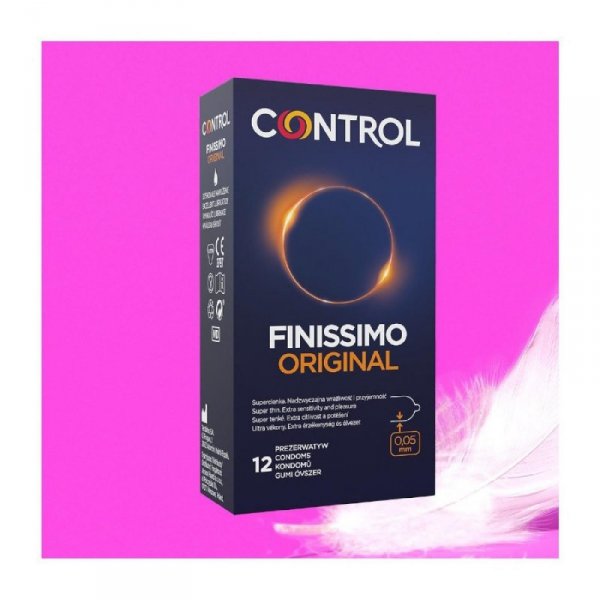 Prezerwatywy-Control Finissimo Original 12&quot;s