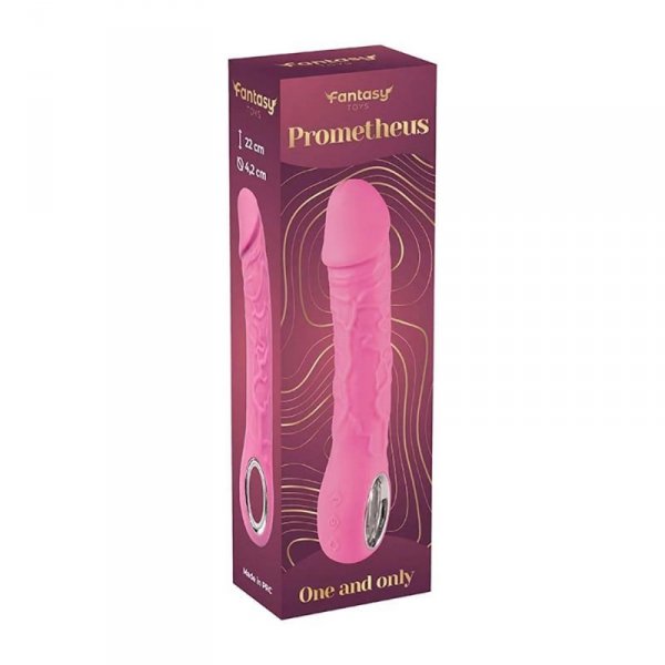Pink vibrator - 10 different modes of vibration and heating function