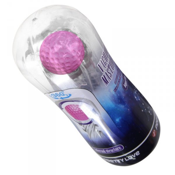 PRETTY LOVE - VACUM MASTURBATOR, WATERPROOF, TPE