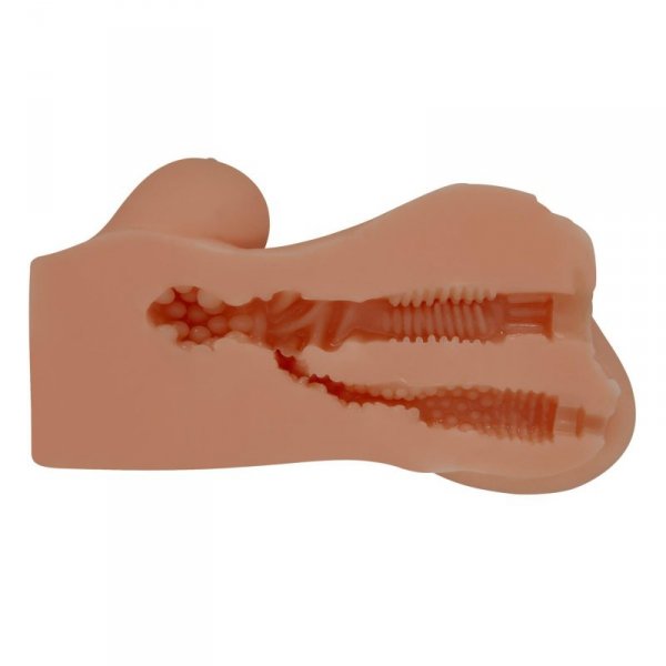 HANNAH, Double-entry masturbator&#039;s realistic vagina or anus