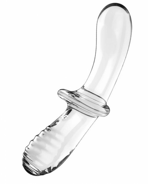 Satisfyer Double Crystal (transparent) - stymulator (przezroczysty)