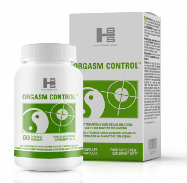 Orgasm Control 60 kapsułek (tabletek) na opóźnienie wytrysku u mężczyzn 