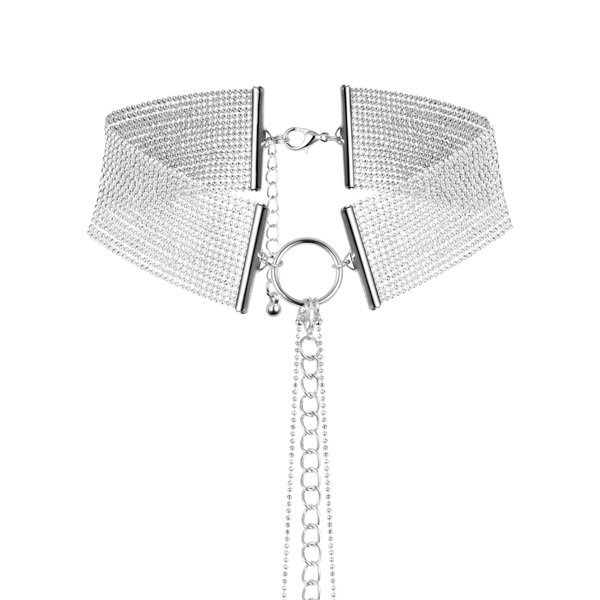Bijoux Indiscrets - Désir Métallique metalowa obroża dla kobiet (srebrna)
