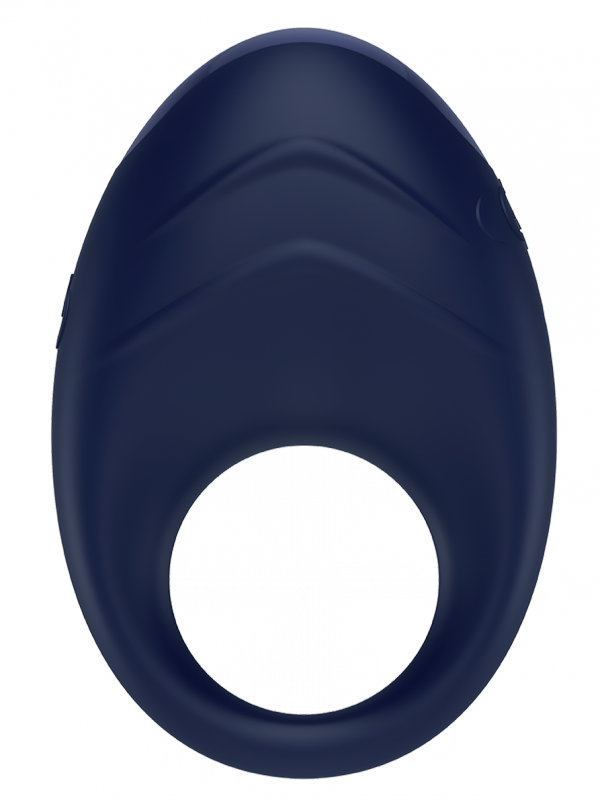 Dream Toys Vibrating Cockring - pierścień na penisa (granatowy)