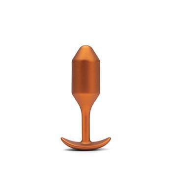 B-Vibe korek analny Snug Plug 2 Limited Edition Sunburst - korek analny (miedziany) 