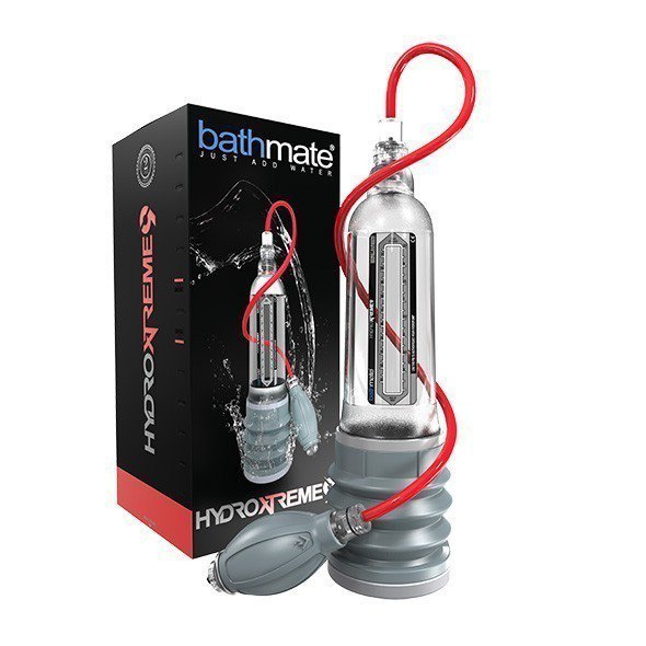 Bathmate HydroXtreme9 - pompka do powiększania penisa (przezroczysty)