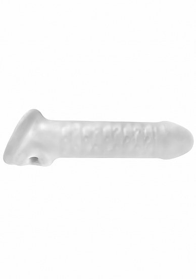 Perfect Fit Fat Boy Thin Clear 6,5'' - nakładka na penisa (szary)