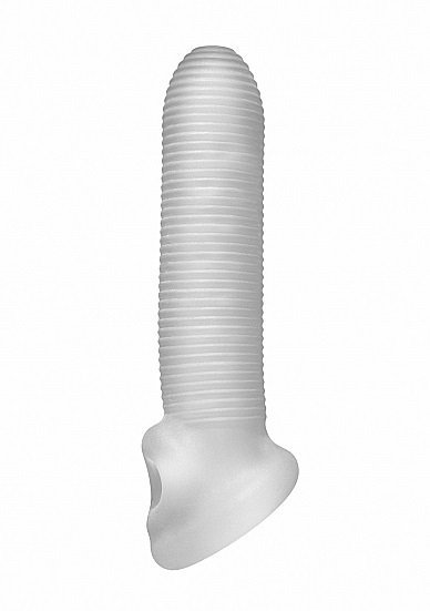 Perfect Fit Fat Boy Micro Ribbed Sheath 6,5'' (przezroczysty)