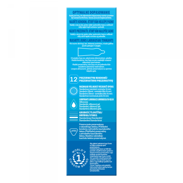 Prezerwatywy Durex Classic A12