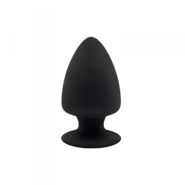Silexd Korek Analny Plug Model 1 L 13 cm Black - korek analny (czarny)