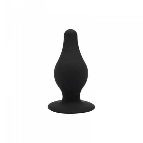 Silexd Korek Analny Plug Model 2 L 10 cm Black - korek analny (czarny)