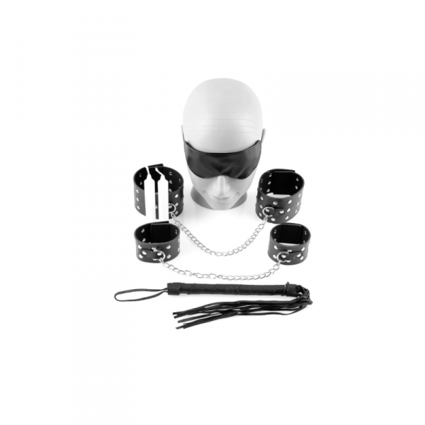 Fetish Fantasy Zestaw BDSM Series Chains of Love Bondage Kit (czarny)
