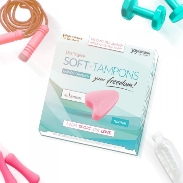 JoyDivision Soft-Tampons normal - tampony (3sztuki w opakowaniu)