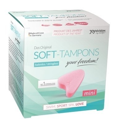 JoyDivision Soft-Tampons mini - tampony (3sztuki w opakowaniu)
