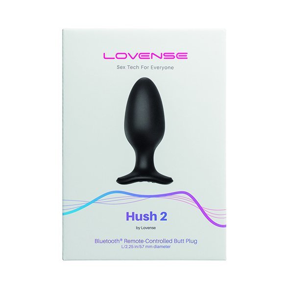Lovense Hush 2 Butt plug 57mm