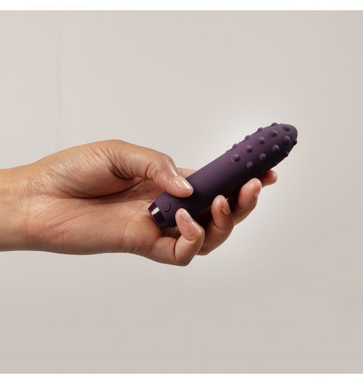 Je Joue Duet Bullet Purple - wibrujący pocisk (czarny)