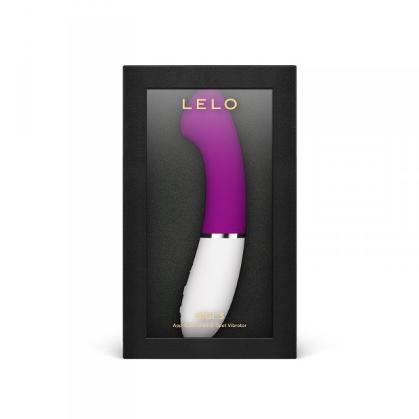 Lelo wibrator punktu G Gigi 3 Deep Rose - wibrator (fioletowy) 