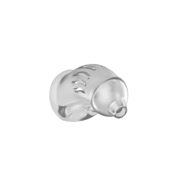 ManCage pas cnoty Model 29 TPE Chastity Cage Transparent (transparentny)