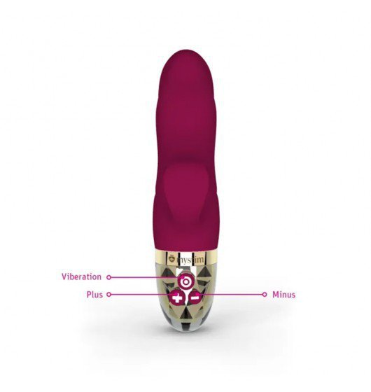 Mystim Hop Hop Bob Vibrator fuchsia - wibrator króliczek (czerwony)