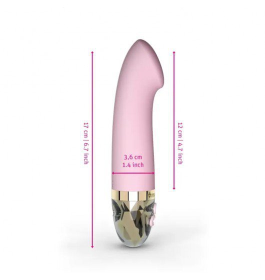 Mystim Right on Ron Vibrator rose - wibrator klasyczny (różowy)