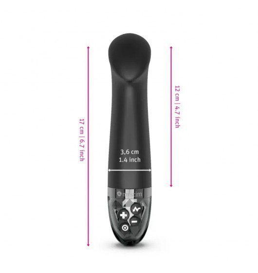 Mystim Right on Ron eStimVibrator Black - wibrator klasyczny