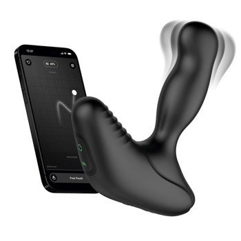 Nexus Wibrator Revo Stealth (App Enabled) Black - korek analny (czarny)
