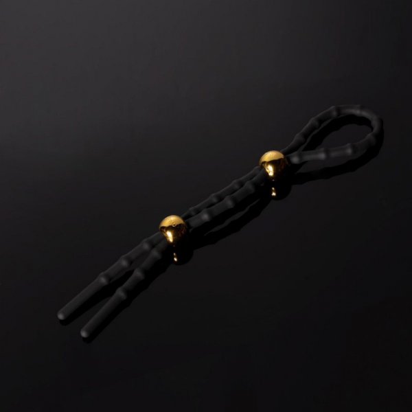 Upko Adjustable Cock Ring - pierścień erekcyjny (czarny)