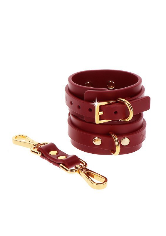 Taboom Ankle Cuffs Red - kajdanki na kostki (czerwony)