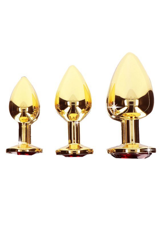 Taboom Butt Plug With Diamond Jewel Gold S - korek analny (złoty)