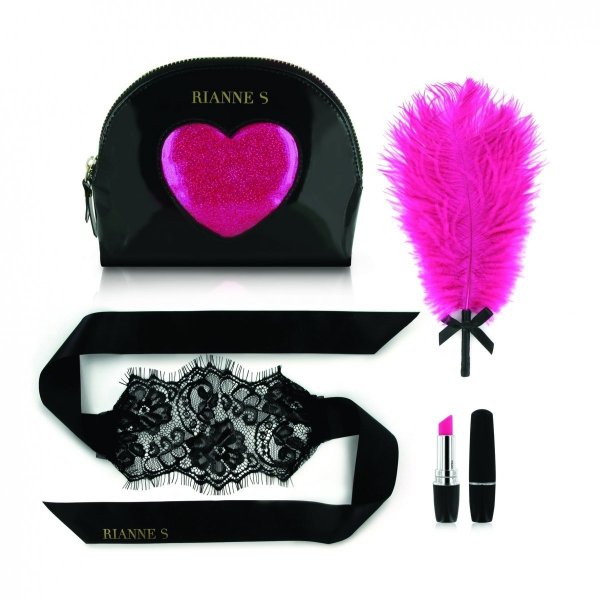 Rianne S Essentials Kit d'Amour - zestaw akcesoriów (różowo - czarny)