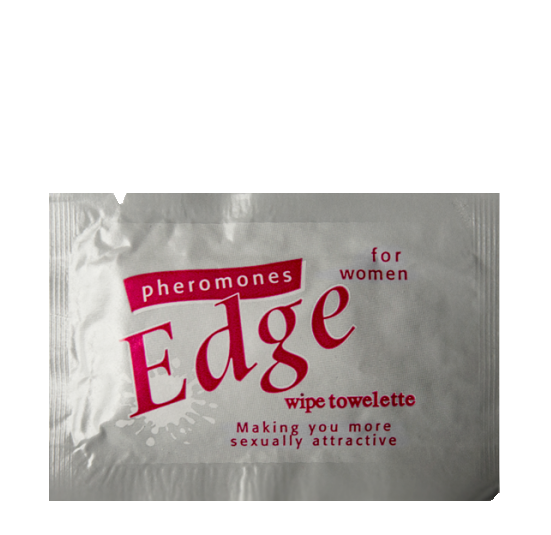Feromony The Edge próbka damska – chusteczka nawilżana 3ml