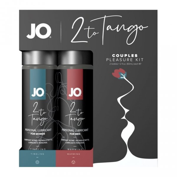 System JO - 2 to Tango Couples Pleasure Kit - zestaw preparatów stymylujących dla par