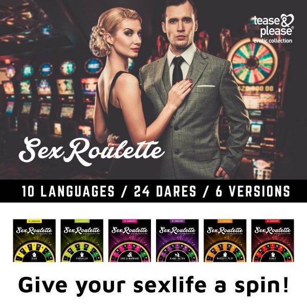 Tease&amp;Please Sex Kiss - gra erotyczna sex ruletka