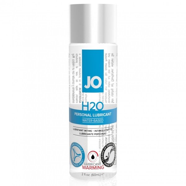 System JO H2O Lubricant Warming 60 ml - rozgrzewający lubrykant na bazie wody 	