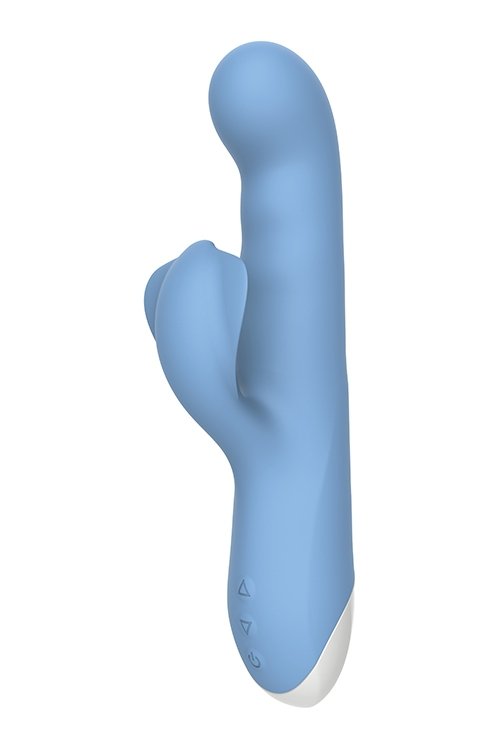 Evolved A&amp;E THUMP N THRUST - wibrator króliczke (niebieski)