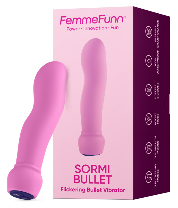 FemmeFunn Sormi Bullet Pink - mini wibrator (różowy)