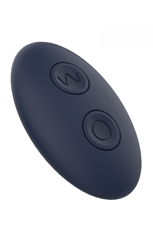 Dream Toys StarTroopers Venus Rotating Anal Plug with Remote - korek analny z wibracjami (granatowy)