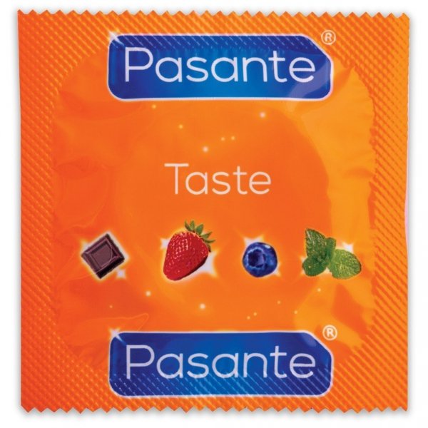 Pasante Flavours - Prezerwatywy smakowe (1op./12 szt.)