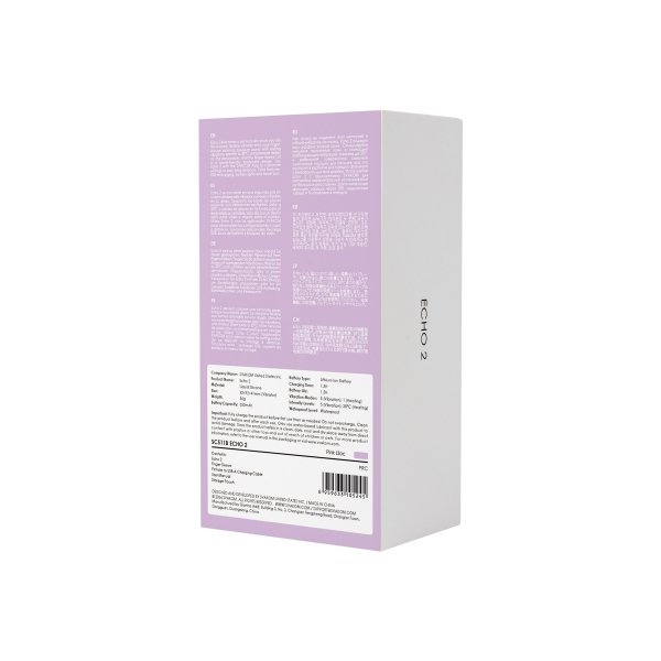 Svakom Echo 2 Pink Lilac - Masażer łechtaczki (różowy)