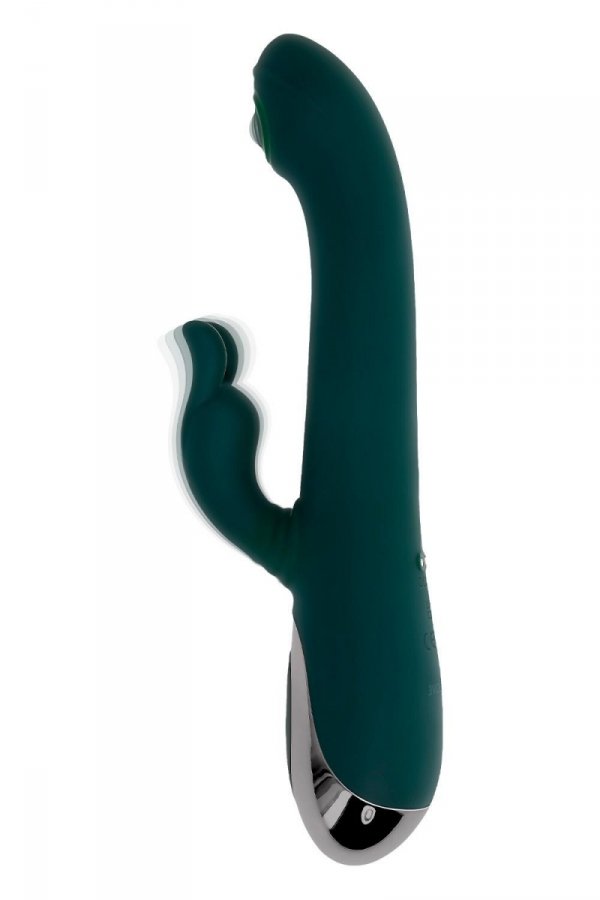 Evolved Rabbit Tap Tap - wibrator króliczek (zielony)